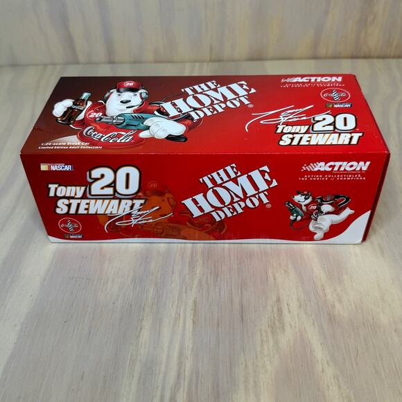 Tony Stewart NASCAR #20
 1:24 Scale Home Depot Coca Cola 2001 - Picture 1 of 9